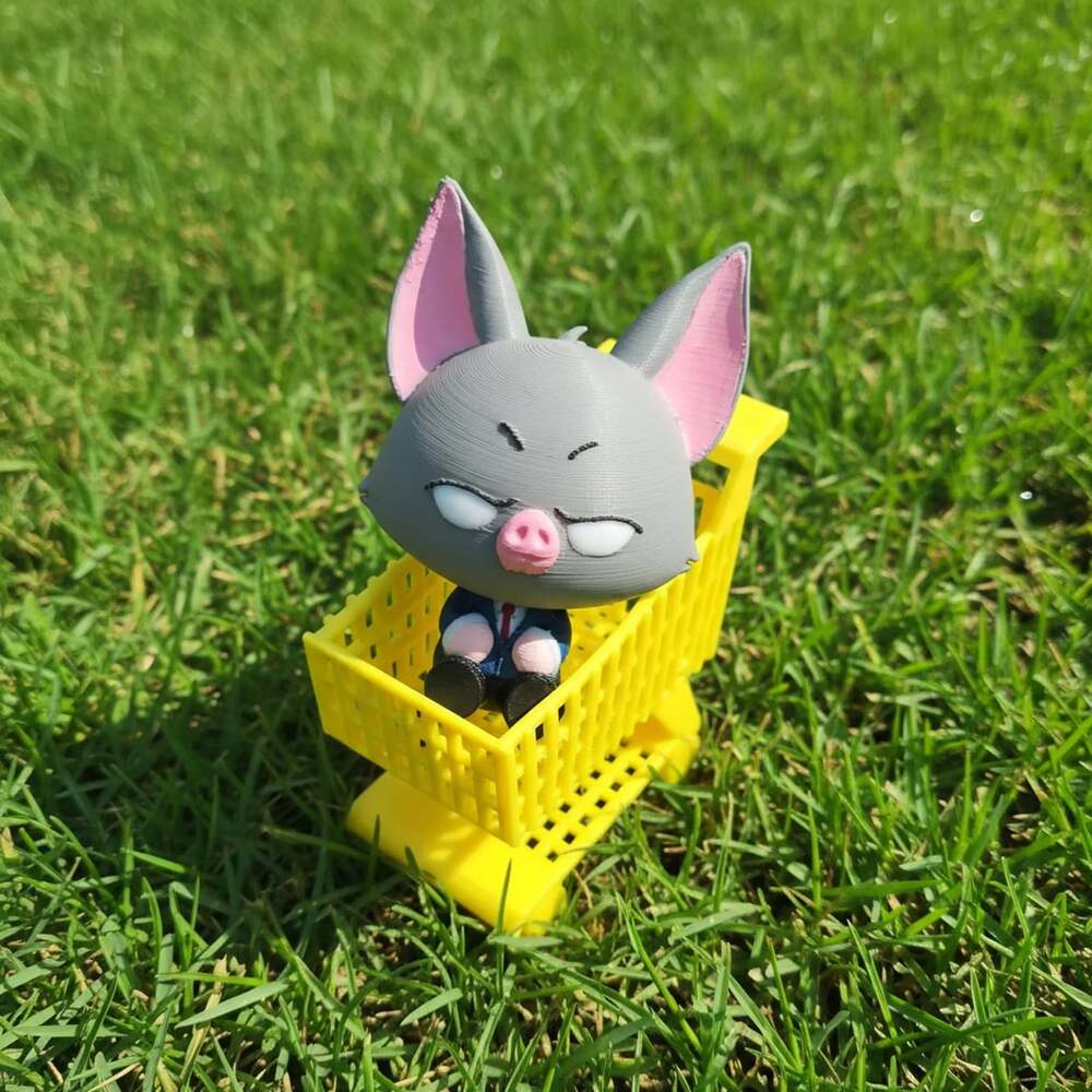 Dispatch Sonar 3D Printed Figure - 7Cm Bat Hero Desk Decor